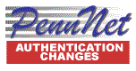 PennNet authentication changes logo